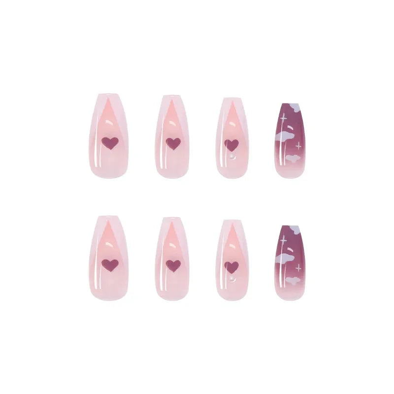 Bow Gossip 24 Piece Nails