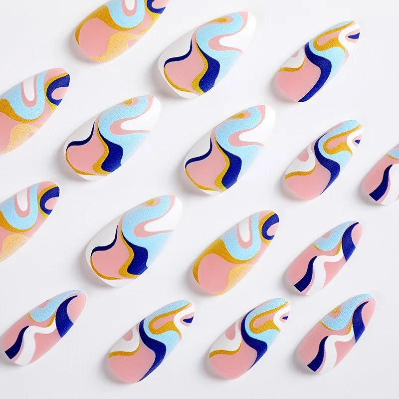 Serene Spark 24 Piece Nails