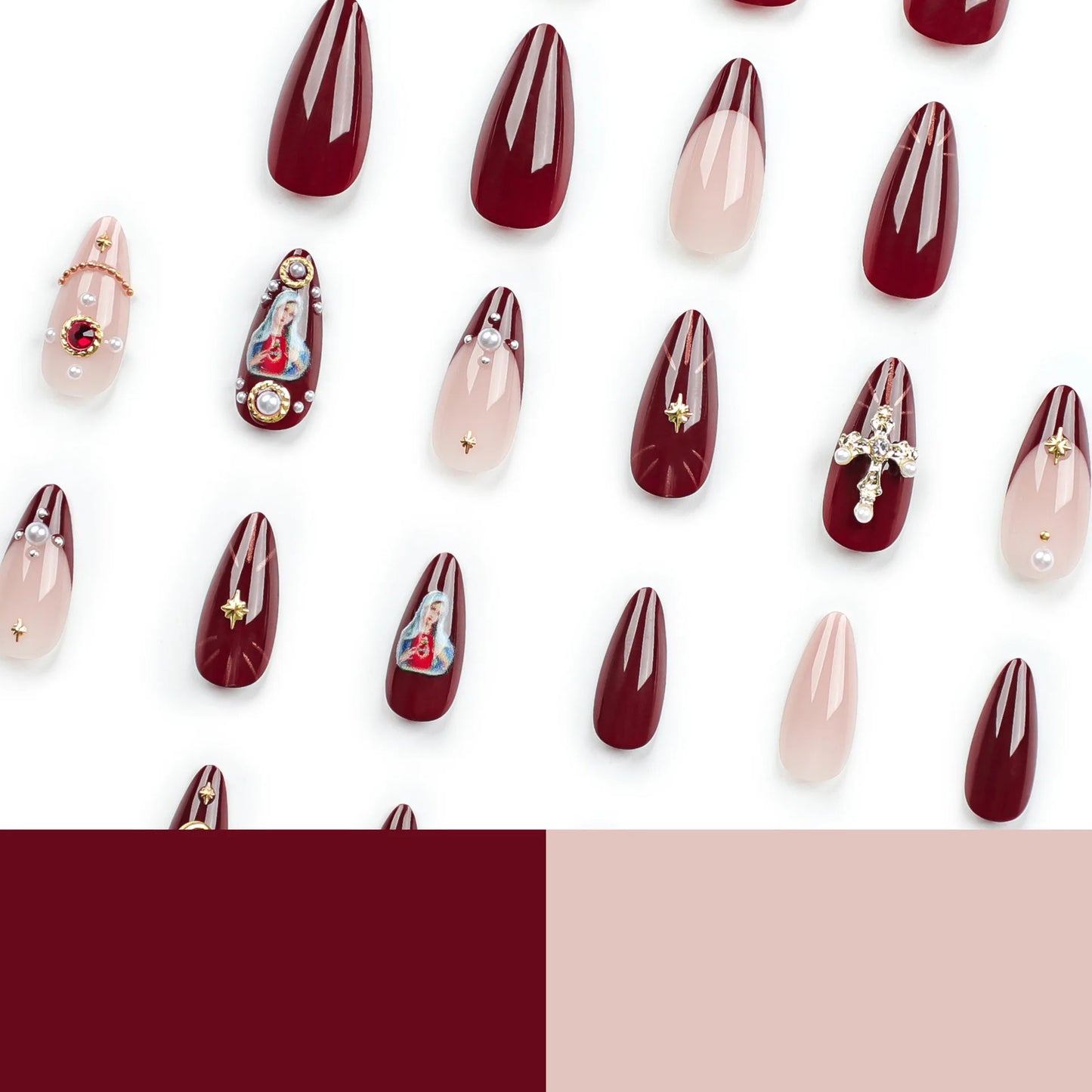 Royal Rendezvous 24 Piece Nails