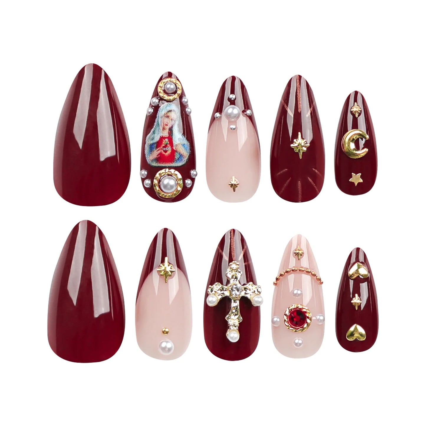 Royal Rendezvous 24 Piece Nails