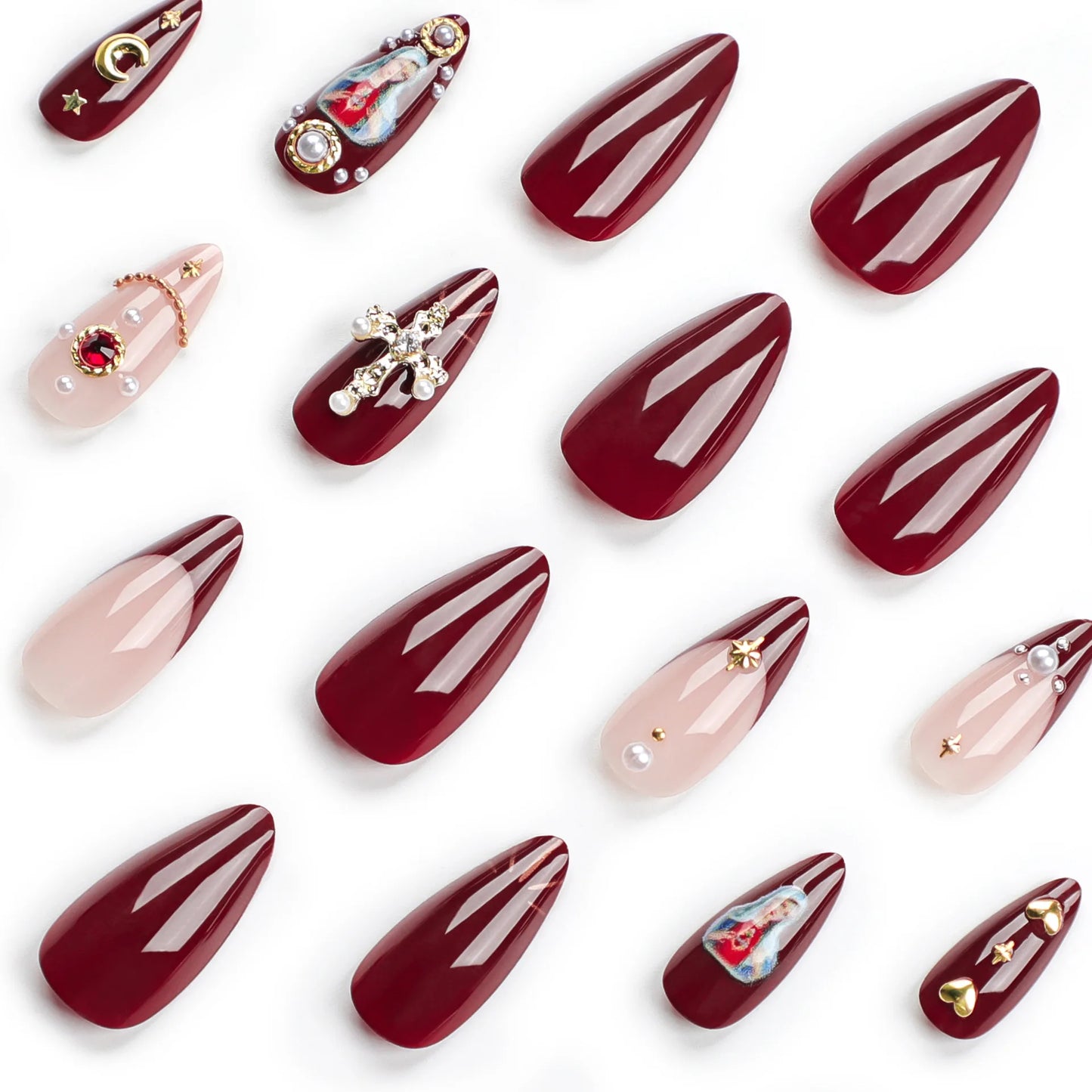 Royal Rendezvous 24 Piece Nails