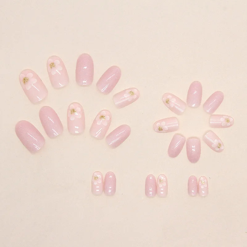 Whispered Whimsy 24 Piece Nails
