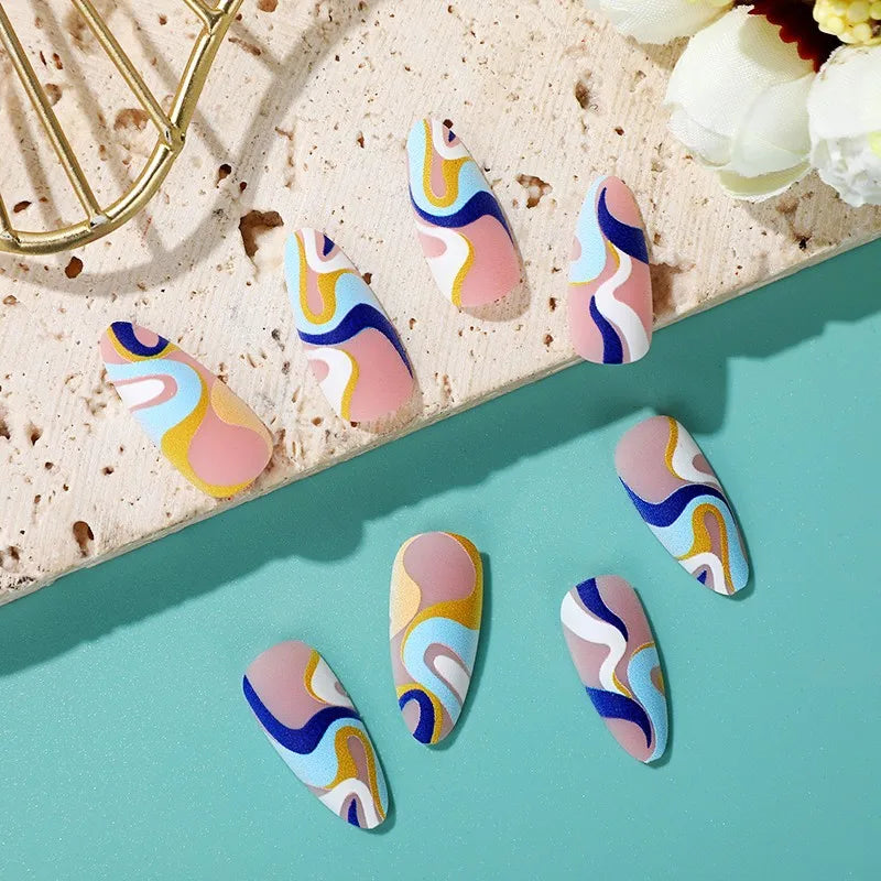 Serene Spark 24 Piece Nails