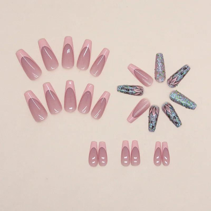 Radiant Reverie 24 Piece Nails