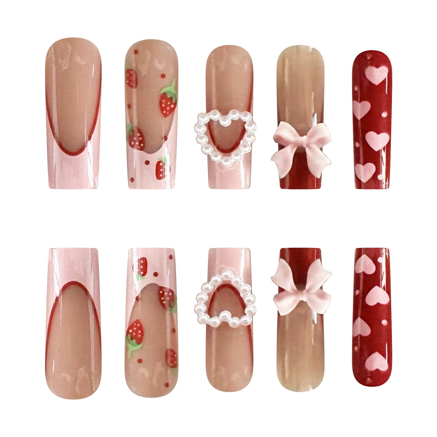 Flashy Flickers 24 Piece Nails