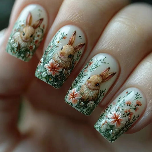 Elegant Easter 24 Piece Nails