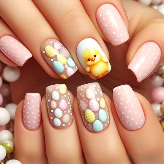 Cute Easter 24 Piece Nails
