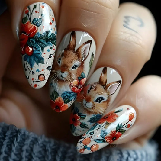 Gorgeous Bunny 24 Piece Nails