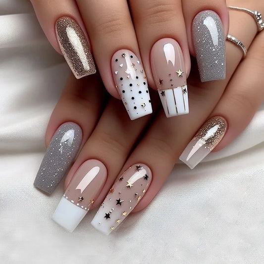 Party Season 24 Piece Nails
