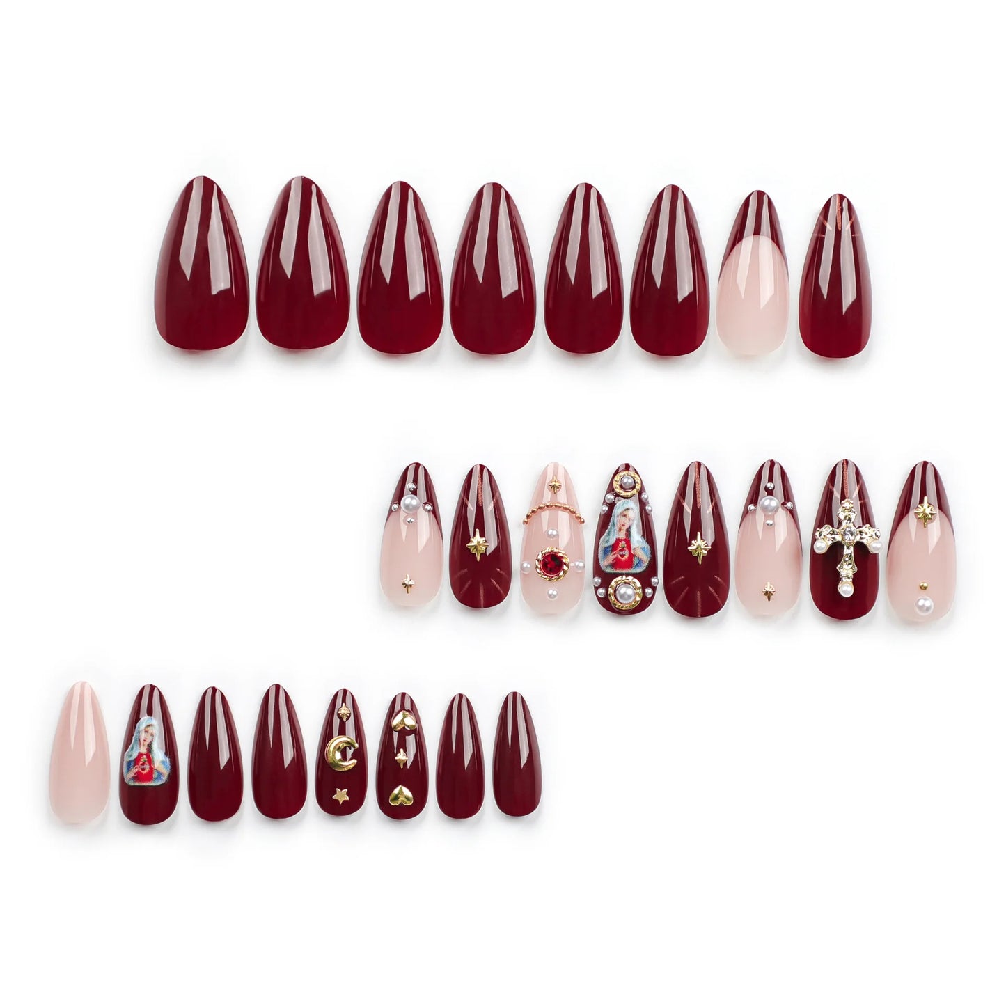 Royal Rendezvous 24 Piece Nails