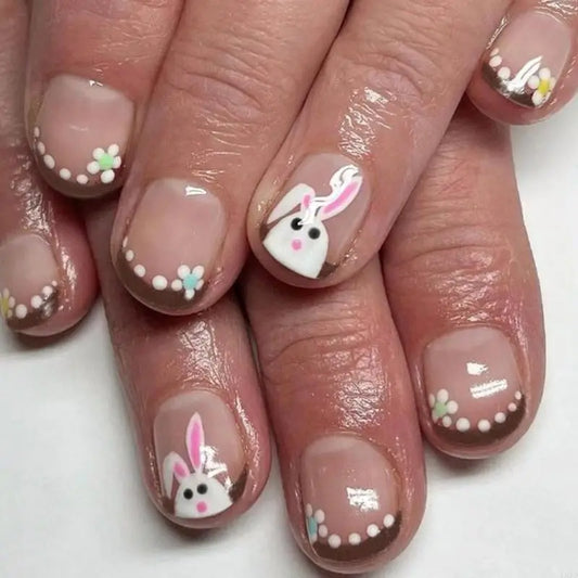 Bunny Fun 24 Piece Nails