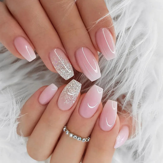 Shimmering Echo 24 Piece Nails