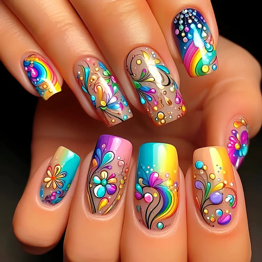 Rainbow Magic 24 Piece Nails