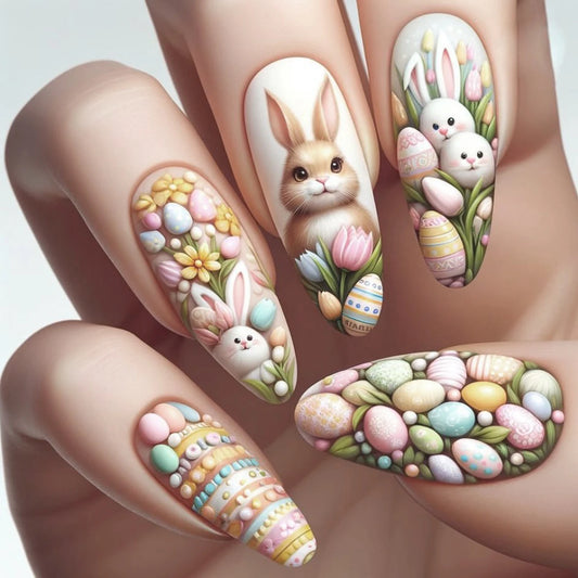 Easter Delight 24 Piece Nails