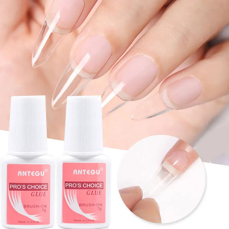 Fast-Dry Nail Glue | Professional Long-Lasting Bond for Press-on Nails (1/5pcs)