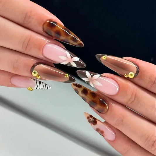 Leopard Posh 24 Piece Nails
